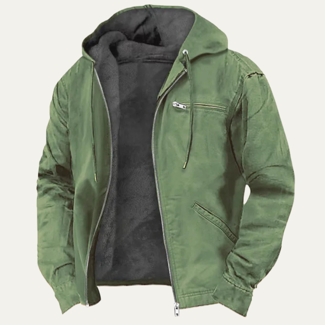 Anatole | Thick Fleece Hooded Jacket