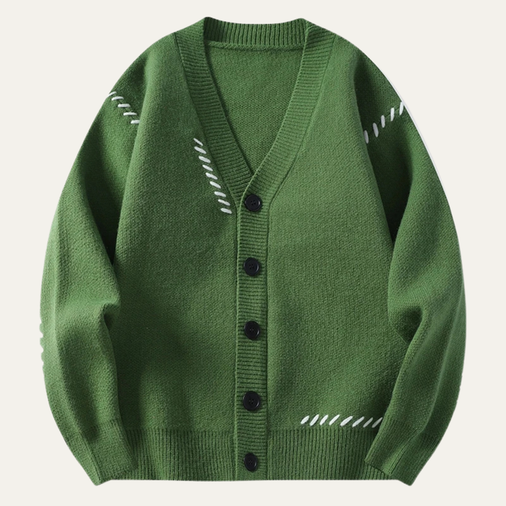 Tancrede | V Neck Winter Cardigan