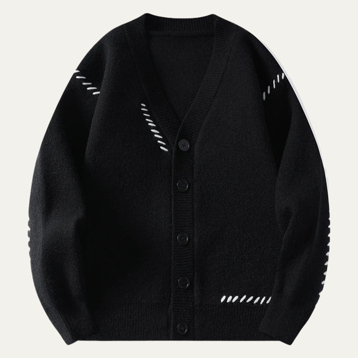 Tancrede | V Neck Winter Cardigan