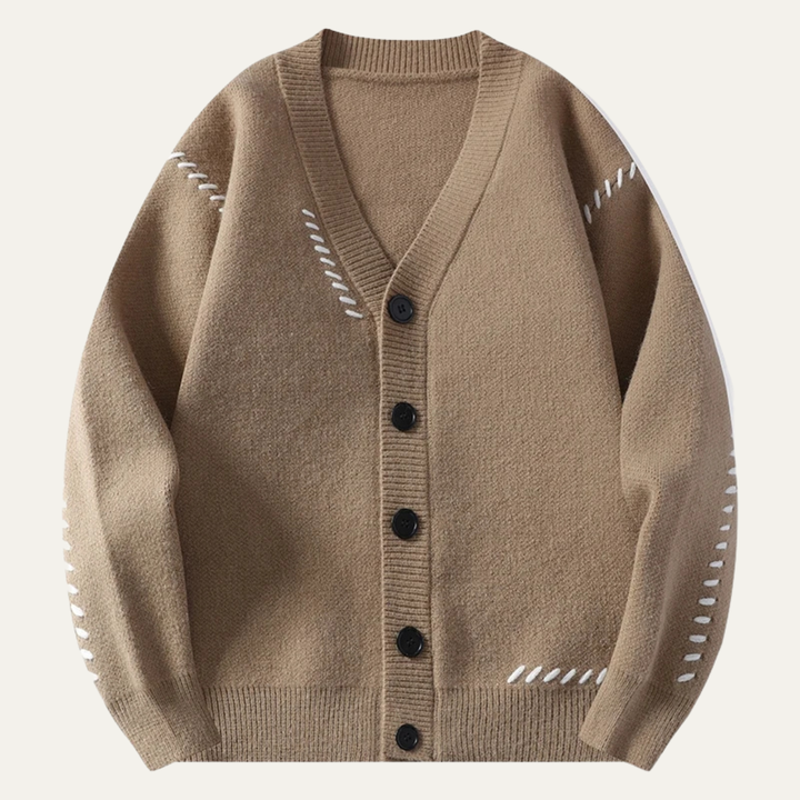 Tancrede | V Neck Winter Cardigan