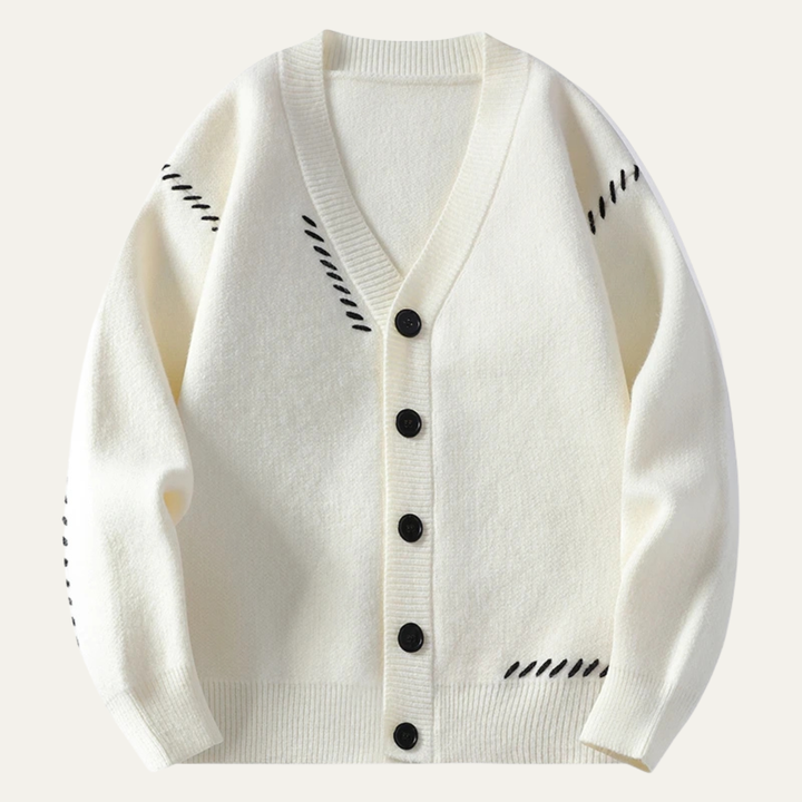 Tancrede | V Neck Winter Cardigan