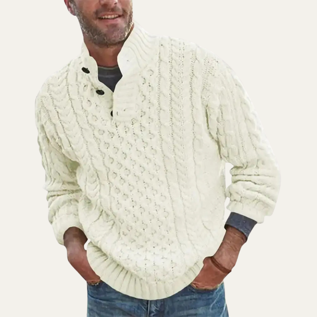 Cléophas | Chunky Cable Knit Sweater