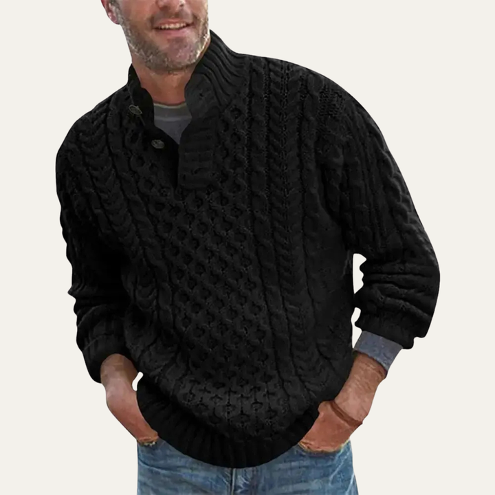 Cléophas | Chunky Cable Knit Sweater