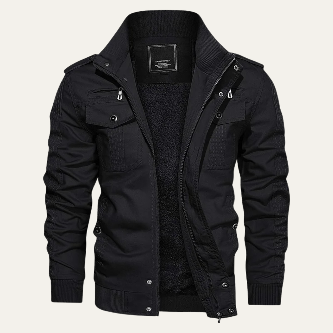 Aubert | Utility Pocket Fleece Jacket