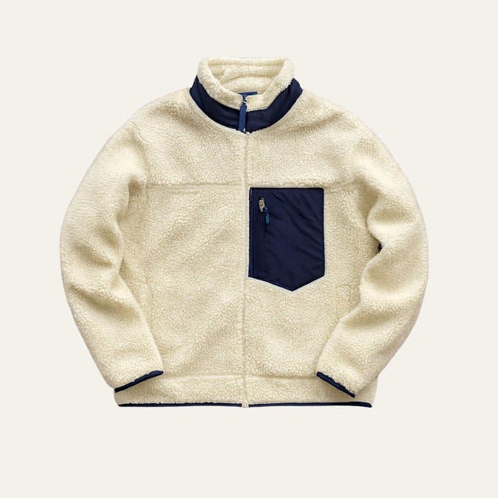 Ovila | Fleece Lined Teddy Wool Jacket