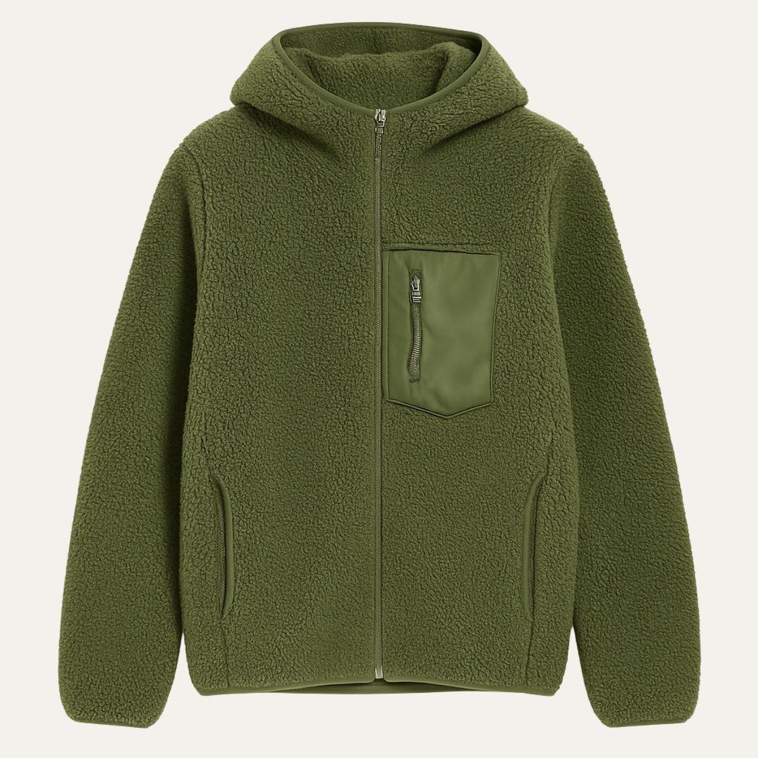 Philemon | Hooded Teddy Wool Jacket