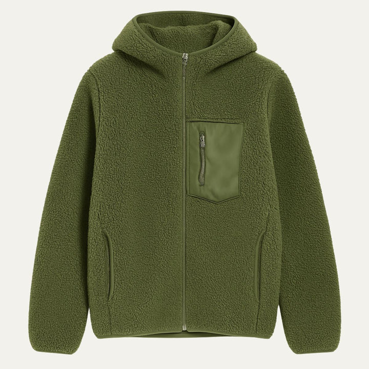 Philemon | Hooded Teddy Wool Jacket