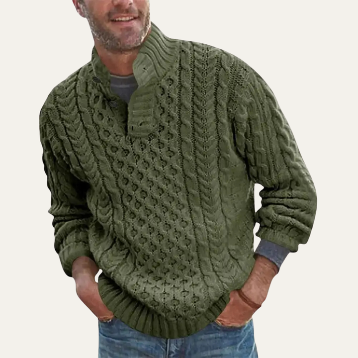Cléophas | Chunky Cable Knit Sweater