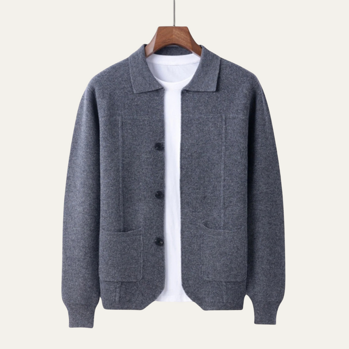 Nicolas | Button Front Knit Cardigan