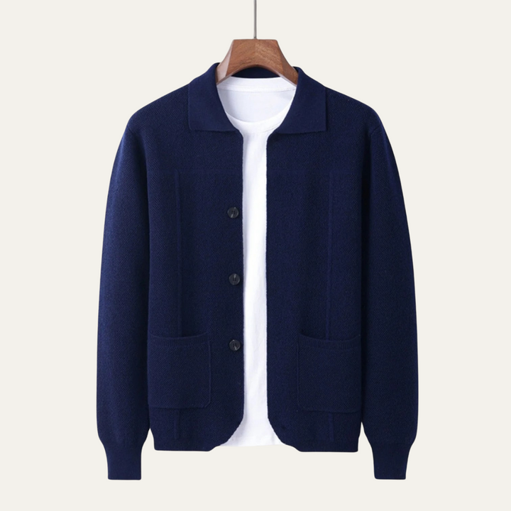 Nicolas | Button Front Knit Cardigan