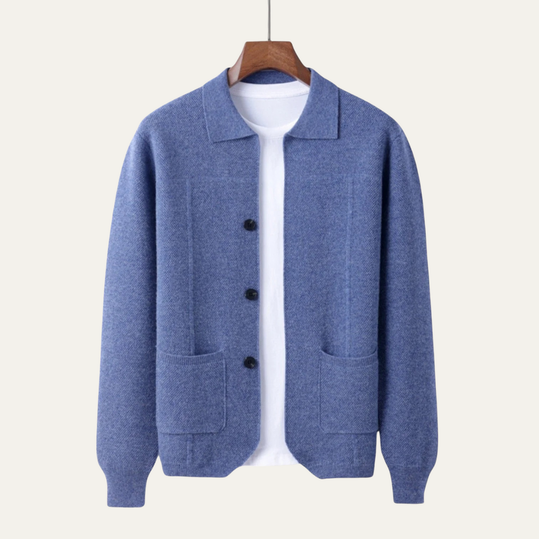 Nicolas | Button Front Knit Cardigan