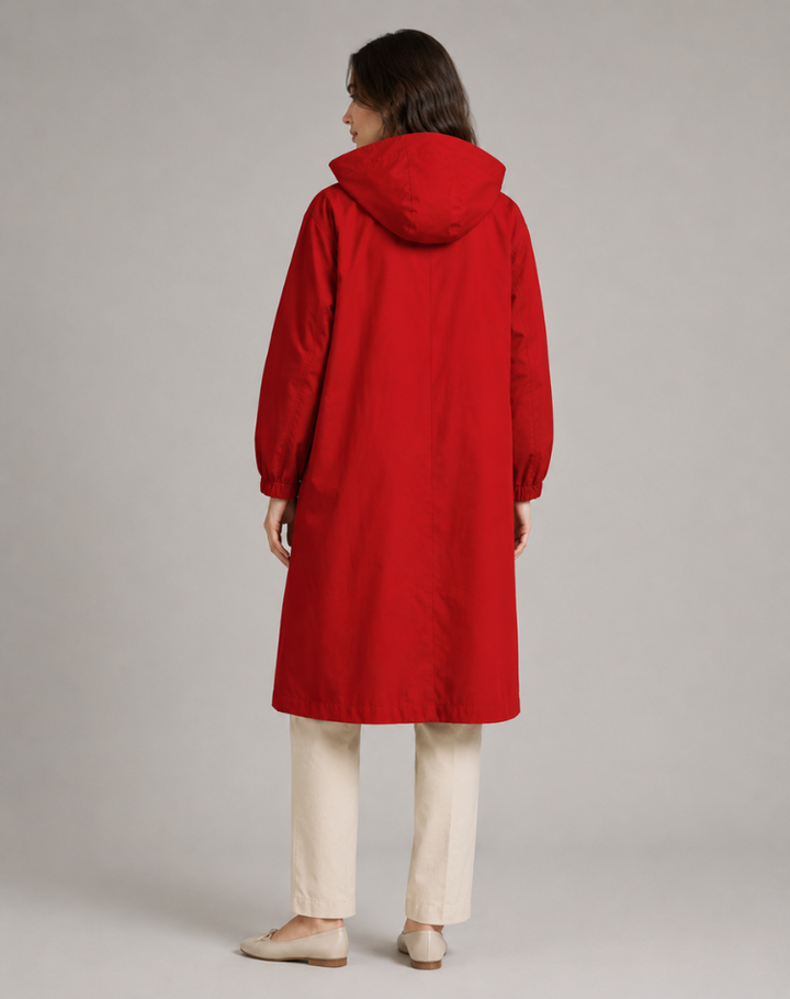 Adelaide | Hooded Water-Resistant Trench