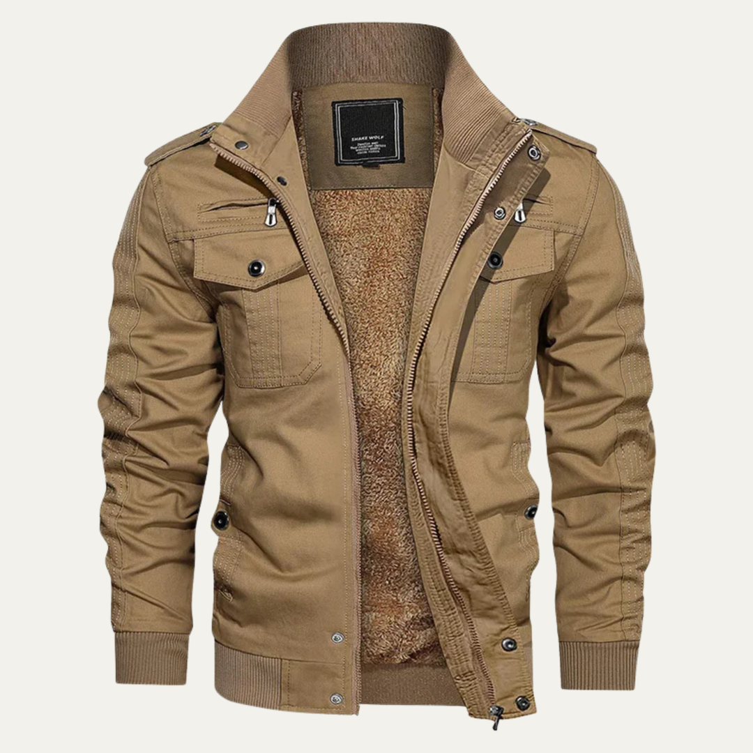 Aubert | Utility Pocket Fleece Jacket