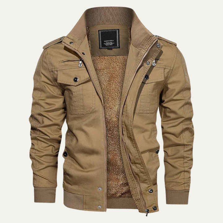 Aubert | Utility Pocket Fleece Jacket