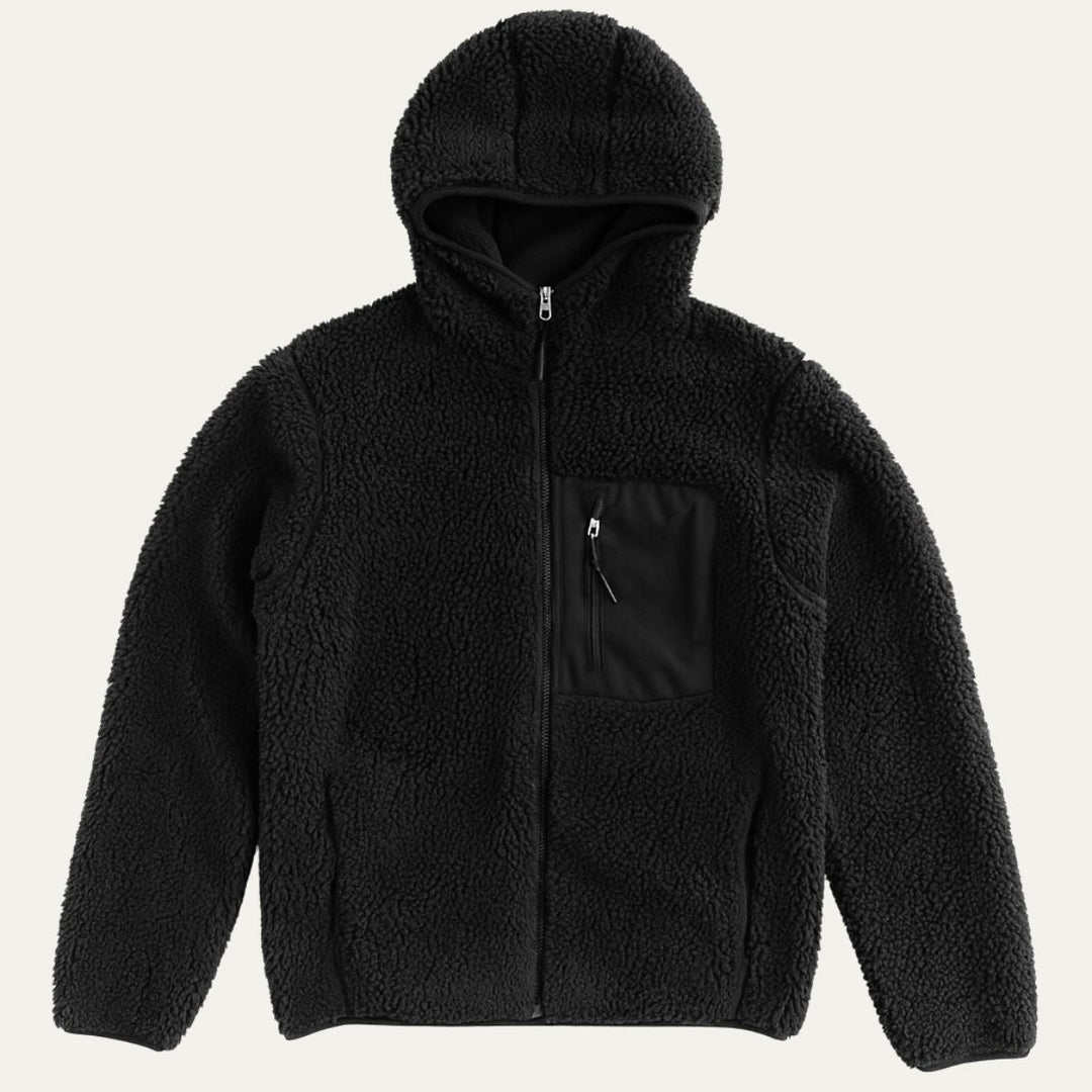 Philemon | Hooded Teddy Wool Jacket