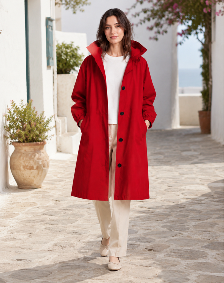 Adelaide | Hooded Water-Resistant Trench