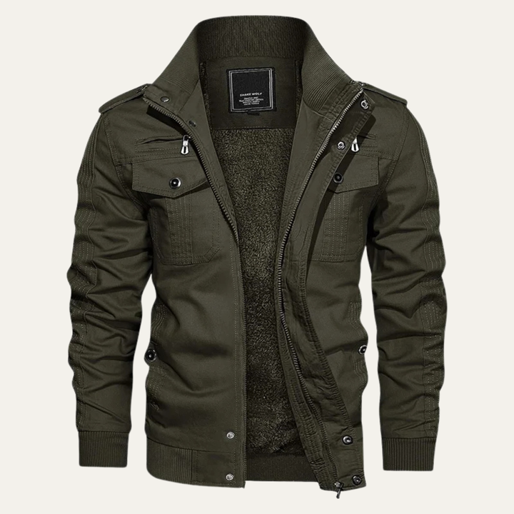 Aubert | Utility Pocket Fleece Jacket