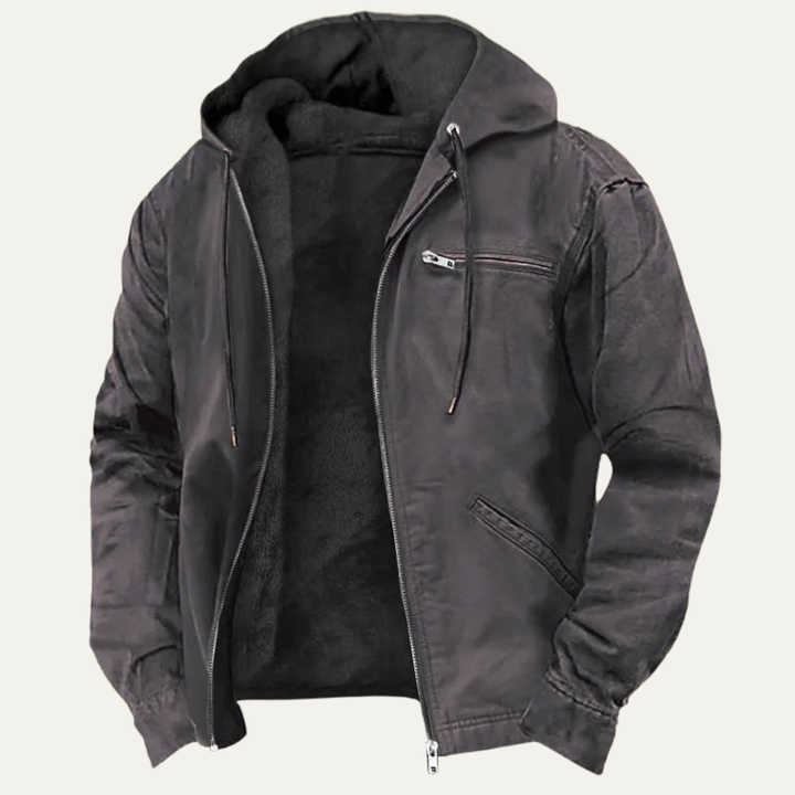 Anatole | Thick Fleece Hooded Jacket