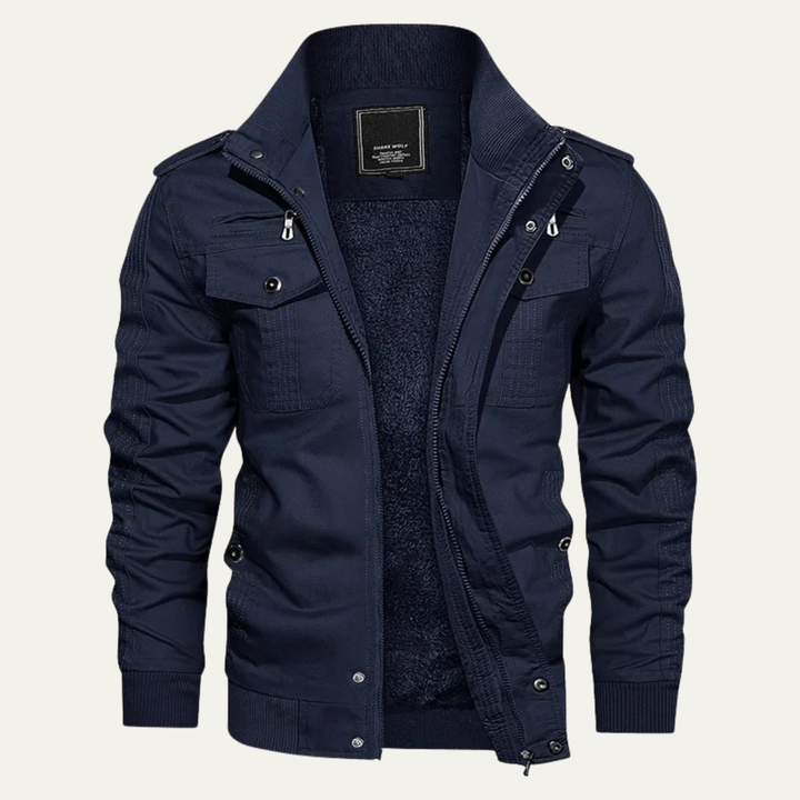Aubert | Utility Pocket Fleece Jacket
