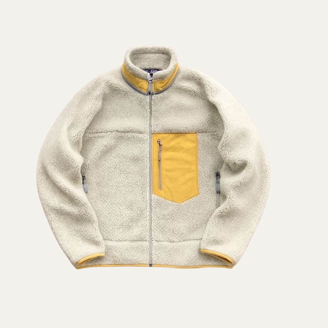 Ovila | Fleece Lined Teddy Wool Jacket