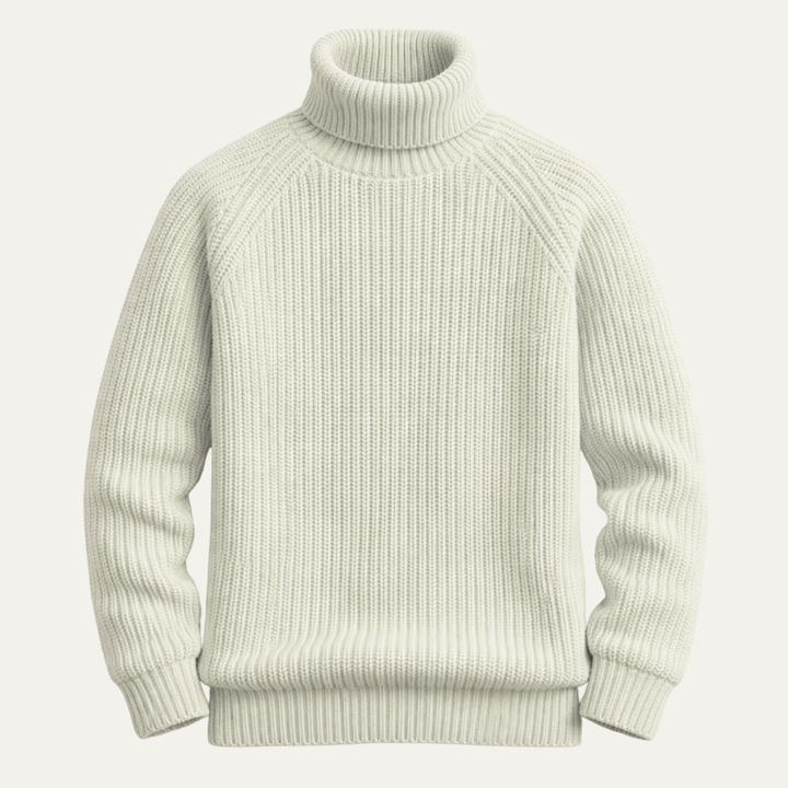 Amable | Heavy Ribbed Wool Turtleneck