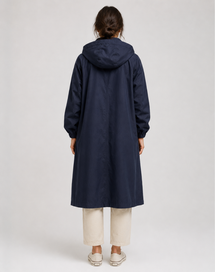 Adelaide | Hooded Water-Resistant Trench