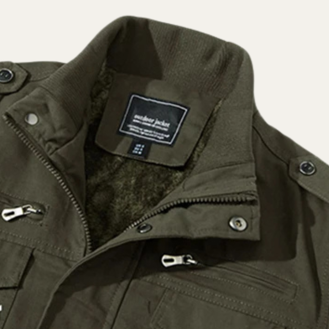 Aubert | Utility Pocket Fleece Jacket