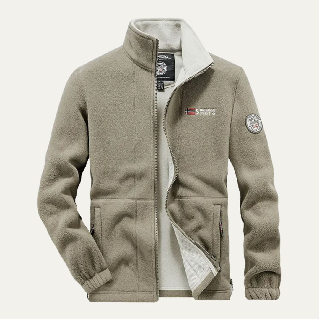 Celestin | Stand Collar Fleece Jacket
