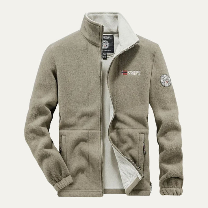 Celestin | Stand Collar Fleece Jacket