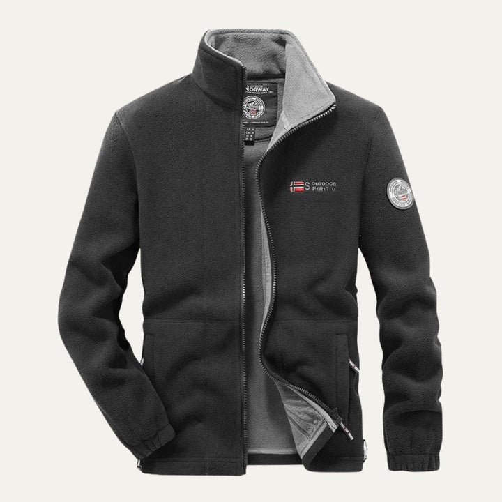 Celestin | Stand Collar Fleece Jacket