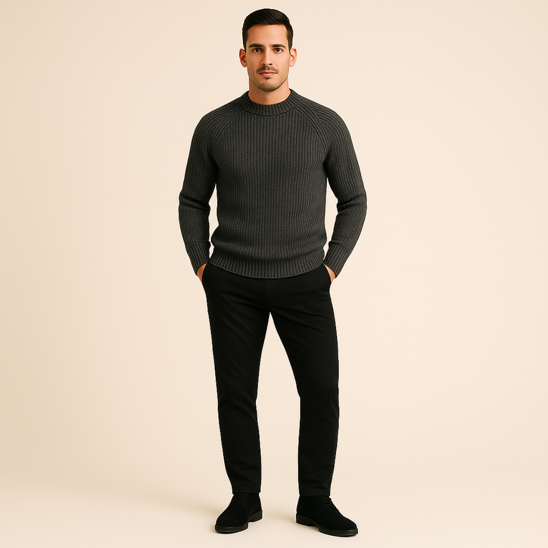 Martin | 100% Cashmere Raglan Crew Neck