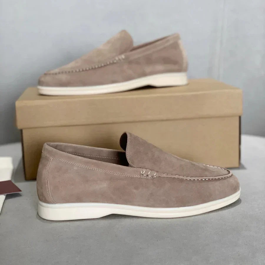 Arthur | Lined Suede Casual Loafers