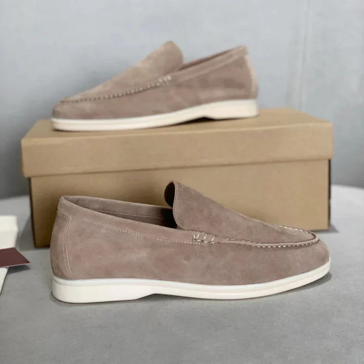 Arthur | Lined Suede Casual Loafers