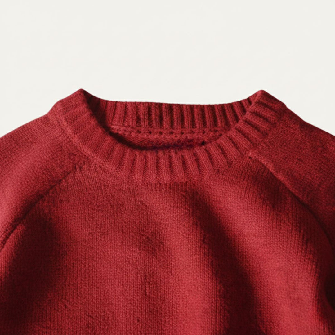 Pierre | Oversized Wool Elbow Patch Knit