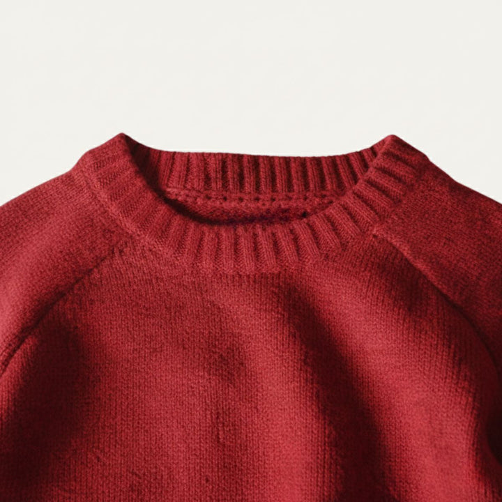 Pierre | Oversized Wool Elbow Patch Knit