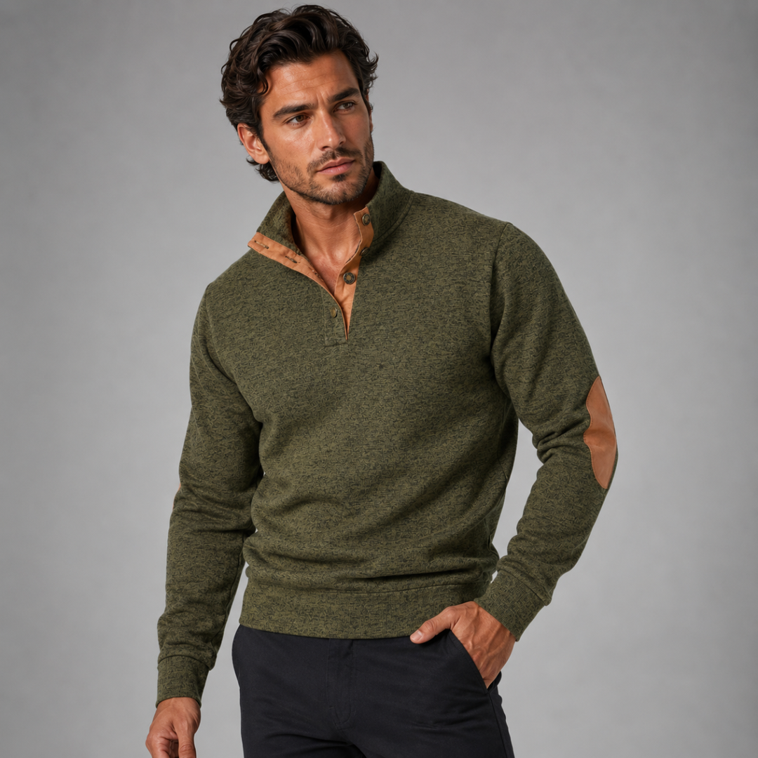 Hippolyte | Brushed Fleece Stand Collar