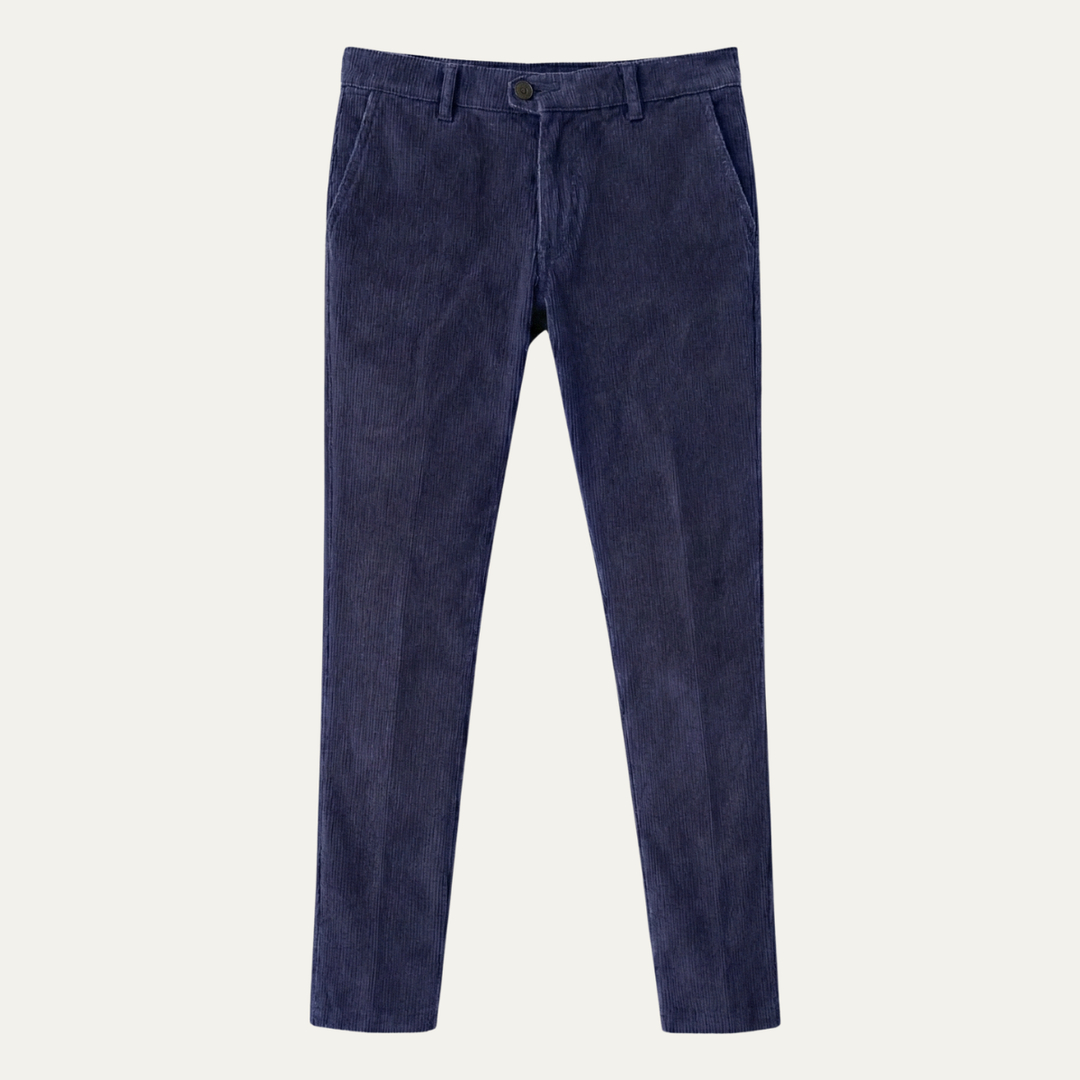 Félix | Thick Corduroy Straight Trousers