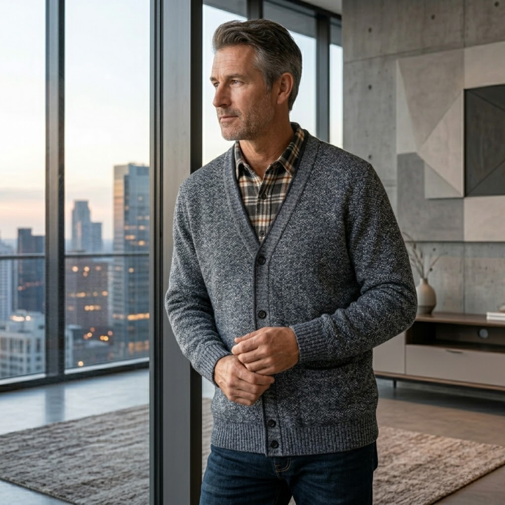 Israel | Fleece Lined Knit Cardigan