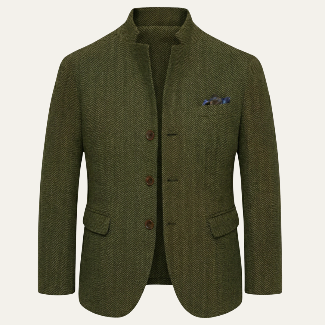 Philippe | Slim Wool Tweed Blazer