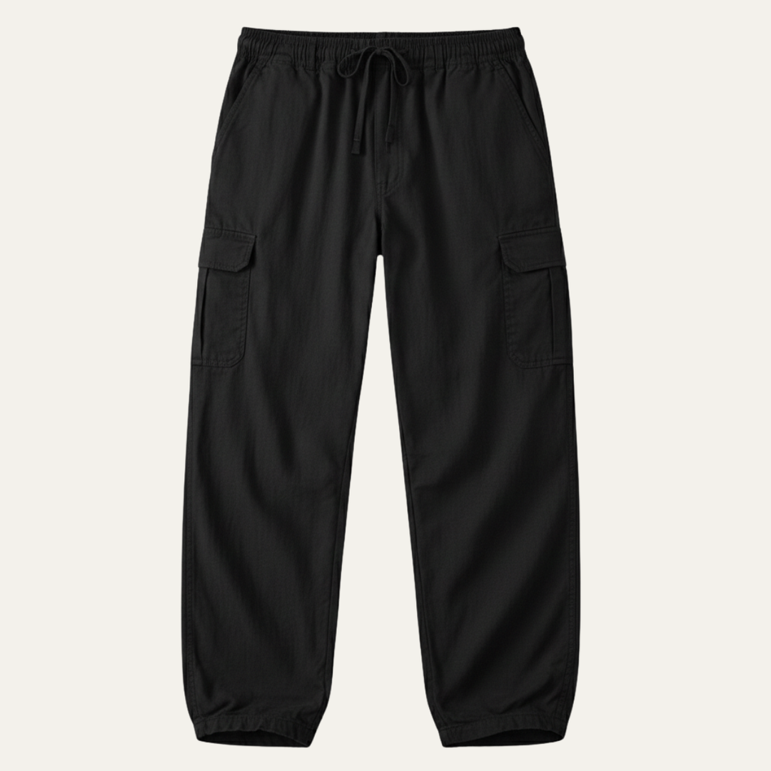 Théodore | Cotton Multi Pocket Cargo Trousers