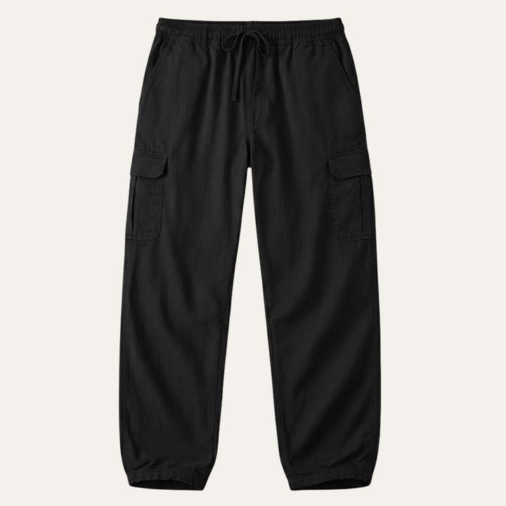 Théodore | Cotton Multi Pocket Cargo Trousers