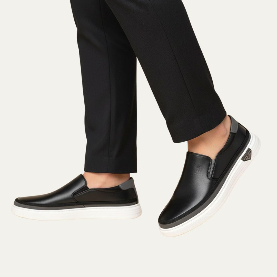 Ismael | 100% Leather Slip On Shoes