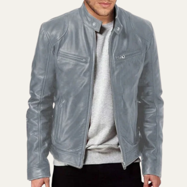 Eloi | Zip Front Biker Jacket