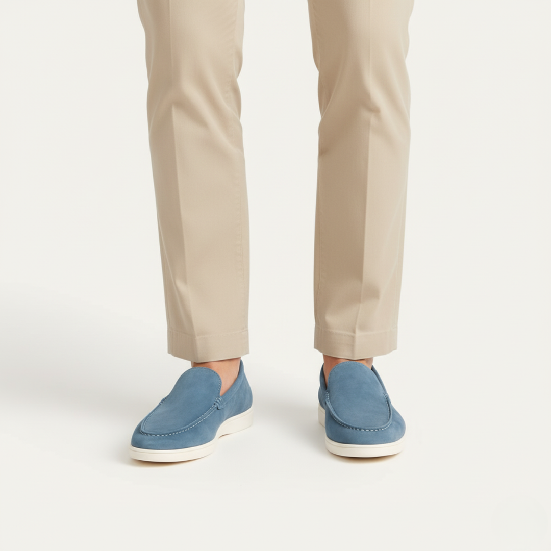 Adrien | Suede-Finished Leather Loafers