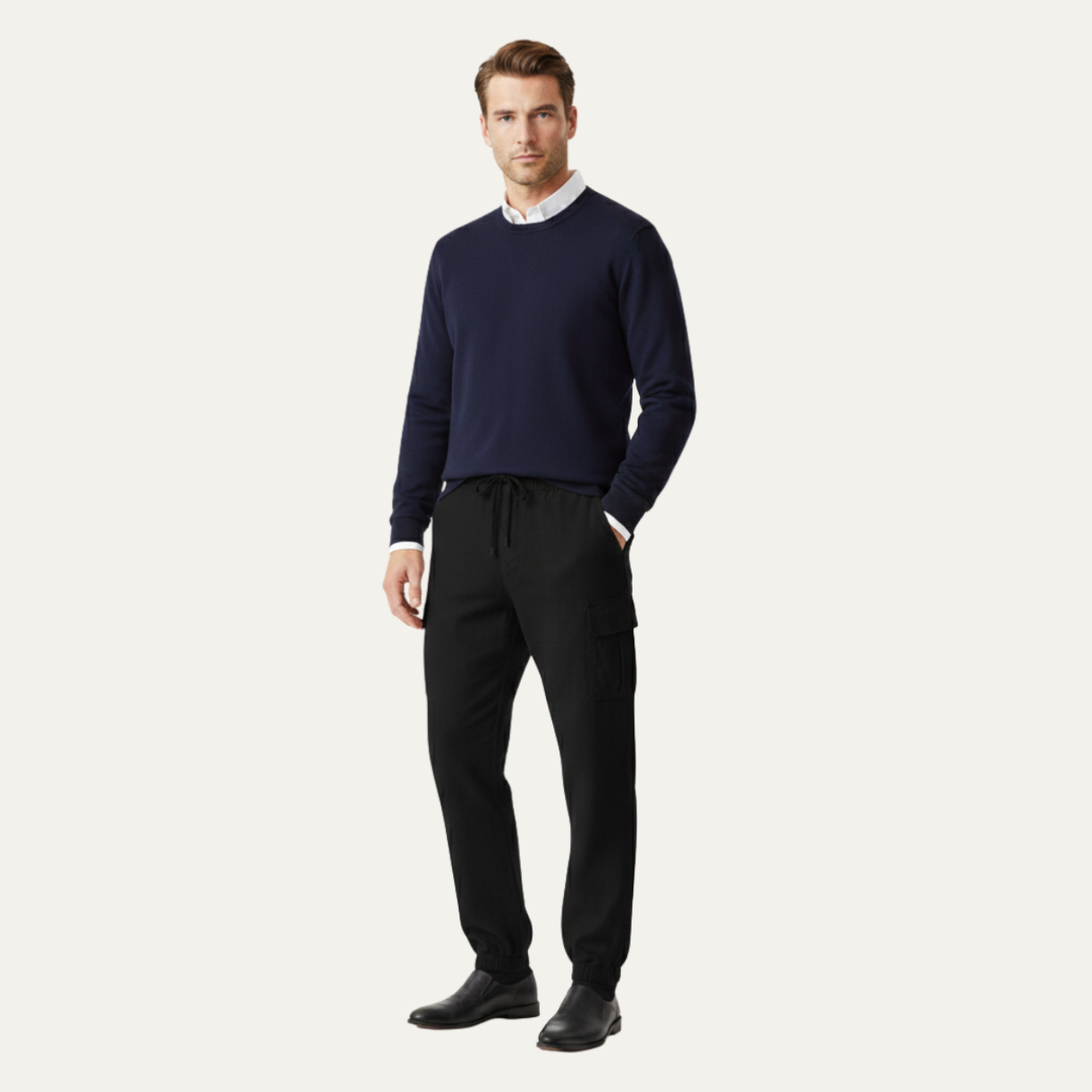 Théodore | Cotton Multi Pocket Cargo Trousers