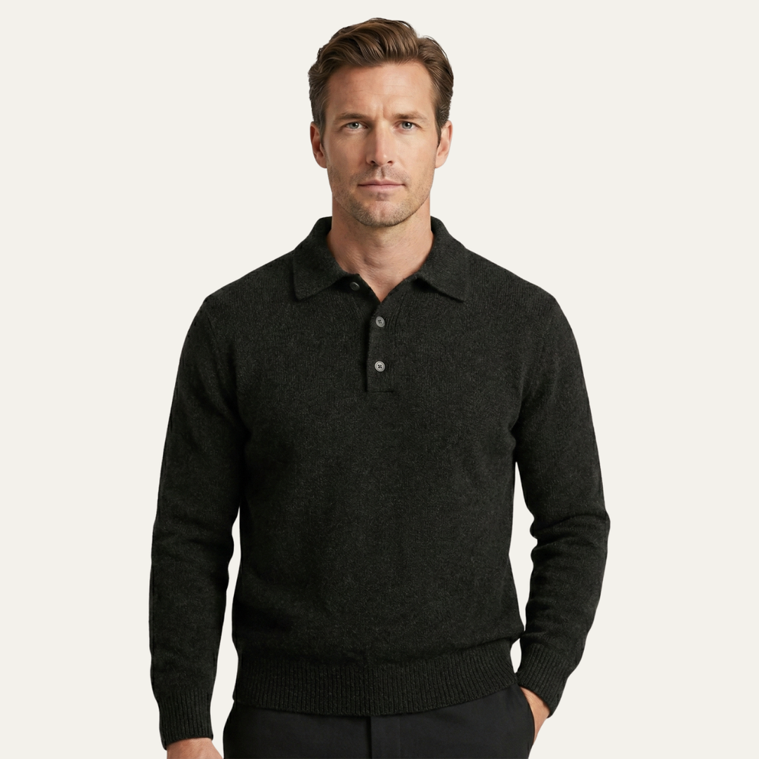 Victorien | Cashmere Blend Knit Polo