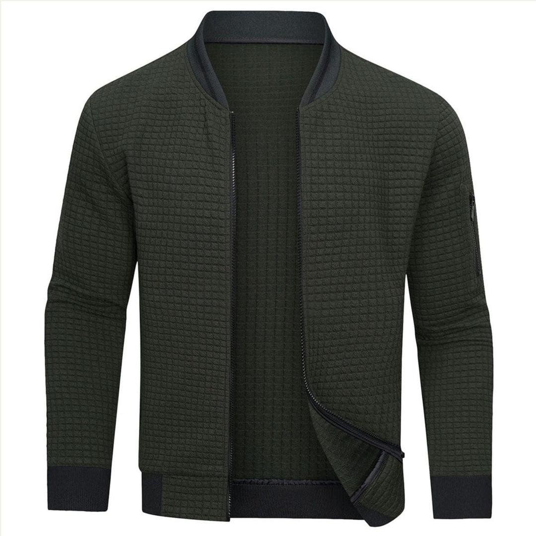 Hector | Channel Quilted Zip Jacket