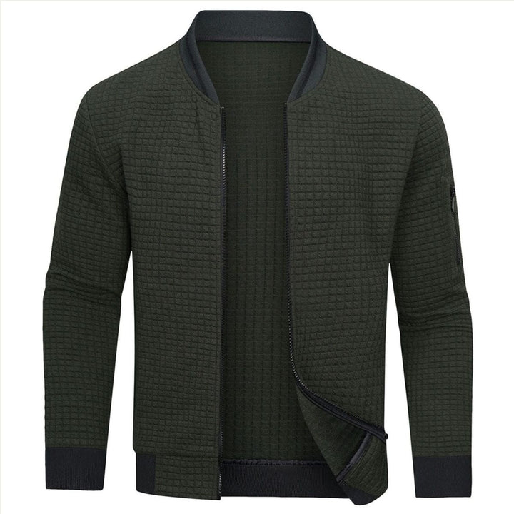Hector | Channel Quilted Zip Jacket