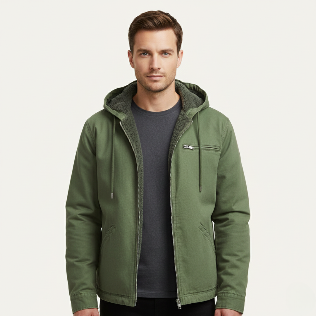 Anatole | Thick Fleece Hooded Jacket