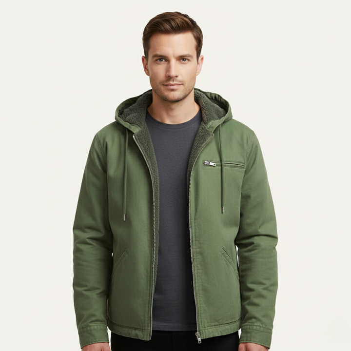Anatole | Thick Fleece Hooded Jacket